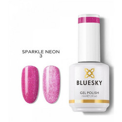 Bluesky Sparkle Neon 3P Ημιμόνιμο Βερνίκι Νυχιών 15ml