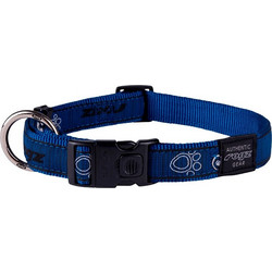 Rogz Fancy Navy Paw Κολάρο Σκύλου Μπλε 2.5x43-70cm