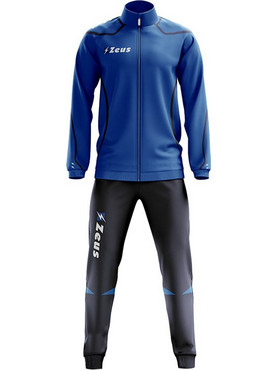 Zeus Tuta Passeggio Ανδρικό Σετ Φόρμας με Λάστιχο Royal Blue
