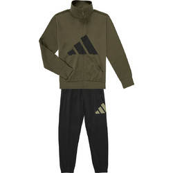 Adidas Παιδικό Σετ Φόρμας Χακί Μαύρο JC9714