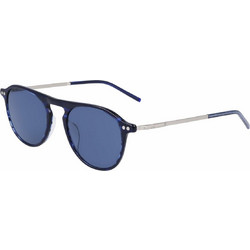 Zeiss ZS22702S 204 Ανδρικά Γυαλιά Ηλίου Aviator Μεταλλικά Ασημί Μπλε με Μπλε Φακό