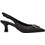 Seven 295-39W Γόβες Slingback με Λεπτό Χαμηλό Τακούνι Μαύρες U439W295366G