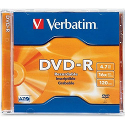 Verbatim 43519 Εγγράψιμα DVD-R 16x 4.7GB 5τμχ