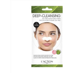 L'action Deep-Cleansing Tea Tree Επιθέματα Μύτης για Μαύρα Στίγματα 5τμχ