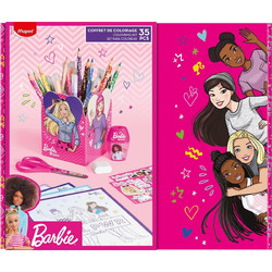 Maped Barbie Σετ Ζωγραφικής 25x21x5cm 35τμχ