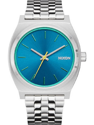 Nixon Ανδρικό Ρολόι με Ασημί Μεταλλικό Μπρασελέ A045-5302-00
