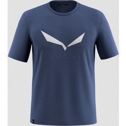 Salewa Solidlogo Ανδρικό Αθλητικό T-Shirt Μπλε 27018-8670