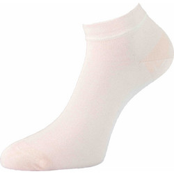 Pink Label Bamboo Γυναικείες Κάλτσες Κοντές Λευκές SC-W100-268