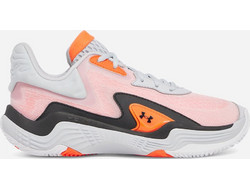 Under Armour Spawn 7 Ανδρικά Αθλητικά Παπούτσια για Μπάσκετ Σομόν 3028461-100