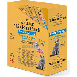 Wellfed Lick n' Care Adult Digestive Aid with Chicken & Whole Sheep Milk 15gr