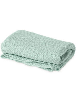 Kiokids 5518 Κουβέρτα Αγκαλιάς Πλεκτή 80x110 Πράσινο Mint