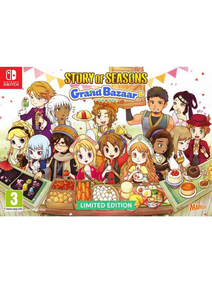Story Of Seasons Grand Bazaar Limited Edition Nintendo Switch