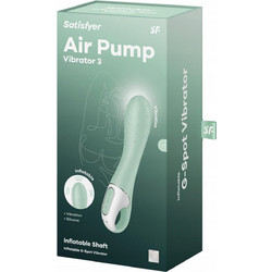 Satisfyer Air Pump Vibrator 3 Δονητής G-Spot Πράσινος