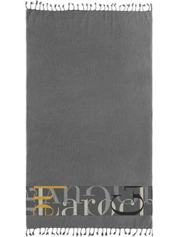 Guy Laroche Pestemal 25 Πετσέτα Παρεό Θαλάσσης Ανθρακί 90x170cm