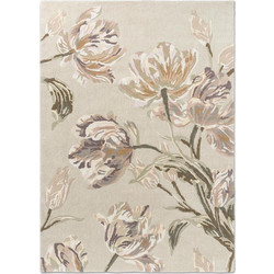 Laura Ashley Gosford Χειροποίητο Χαλί Ορθογώνιο Μάλλινο 250x350cm 081307 Natural Sage Green