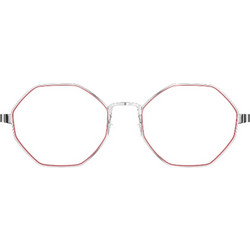 Lindberg 9609 P10 Γυναικείος Σκελετός Γυαλιών Οράσεως Μεταλλικός Ασημί