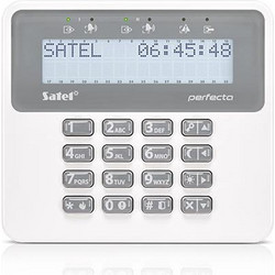 Satel PRF-LCD-WRL Ασύρματο Πληκτρολόγιο Συναγερμού με Οθόνη