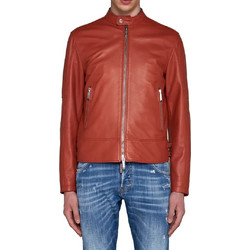 Dsquared2 Ανδρικό Μπουφάν Χειμωνιάτικο Δερμάτινο Rusted S74AM1328SY149124K