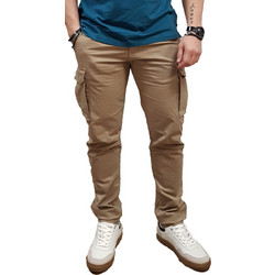 Cover Cesar Ανδρικό Παντελόνι Cargo Joggers Ελαστικό Κανονική Εφαρμογή Ταμπά T0189-30