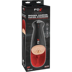 Pipedream PDX Elite Fap-O-Matic Pro Stroker XL Pocket Pussy Αυνανιστήρι με Δόνηση Light