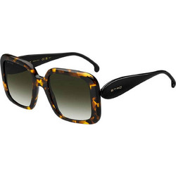 Etro 0083S EPZ9K Γυναικεία Γυαλιά Ηλίου Τετράγωνα Κοκάλινα Ταρταρούγα με Μαύρο Φακό