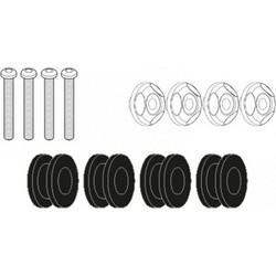 Givi D2153KIT Κιτ Τοποθέτησης Ζελατίνας Μηχανής για Yamaha N-Max 125 / 155 '21-'24 GIVYAMKIT48