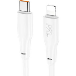 Hoco X93 USB-C to Lightning Cable 20W 1m White 6931474790651