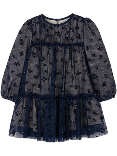 Mayoral Παιδικό Φόρεμα Navy Μπλε 15-04919-050