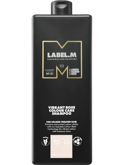 Label.m Vibrant Rose Σαμπουάν για Προστασία Χρώματος & Επανόρθωση για Βαμμένα Μαλλιά 1lt