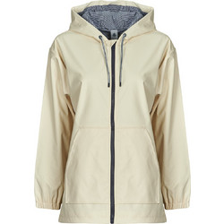 Petit Bateau Γυναικείο Μπουφάν Softshell Μακρύ Αδιάβροχο Εκρού A0BOJ-03