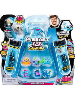 Moose Toys Mr. Beast Lab Swarms Mega Lab 12-Pack Σετ Φιγούρες Δράσης για 5+ Ετών