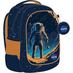 Must Nasa Astronaut In Universe Σχολική Τσάντα Πλάτης Δημοτικού Μπλε 486114