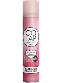 Colab Supreme Clean Dry Shampoo για Προστασία Χρώματος & Επανόρθωση για Κανονικά & Βαμμένα Μαλλιά 200ml