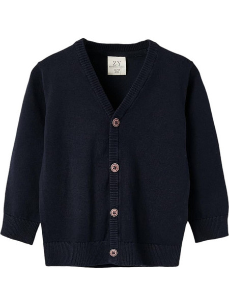 Zippy Παιδική Ζακέτα Πλεκτή με Κουμπιά Navy Μπλε 31067259006