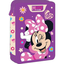 Must Minnie Mouse Love Κασετίνα Γεμάτη με 2 Θήκες Μωβ 565018