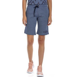 Kappa Erola Αθλητική Γυναικεία Βερμούδα Navy Μπλε 0856500007