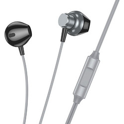 Hoco M125 Handsfree Earbud 3.5mm Grey