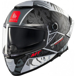 MT Thunder 4 SV Rainforest C2 Matt Black Grey Κράνος Μηχανής Full Face 1500gr