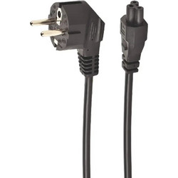 Cablexpert PC-186-ML12-0.5M Καλώδιο Τροφοδοσίας Schuko to IEC C5 0.5m