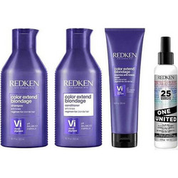 Redken Color Extend Σετ Περιποίησης Μαλλιών Conditioner 300ml + Spray 150ml + Μάσκα 250ml + Σαμπουάν 300ml