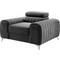 PoliHome Πολυθρόνα Ανθρακί Rene 162736589