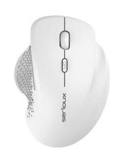 Serioux SRXM-GLD515 Ασύρματο Ποντίκι White