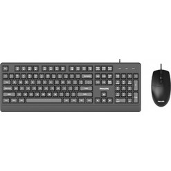 Philips SPT6247 Black Σετ Πληκτρολόγιο & Ποντίκι
