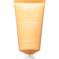 Mulac Cosmetics Sos Κρεμώδης Μάσκα Προσώπου για Ακμή & Ενυδάτωση με Άργιλο 75ml