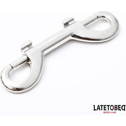 LateToBed Double Ended Metal Snap Hook