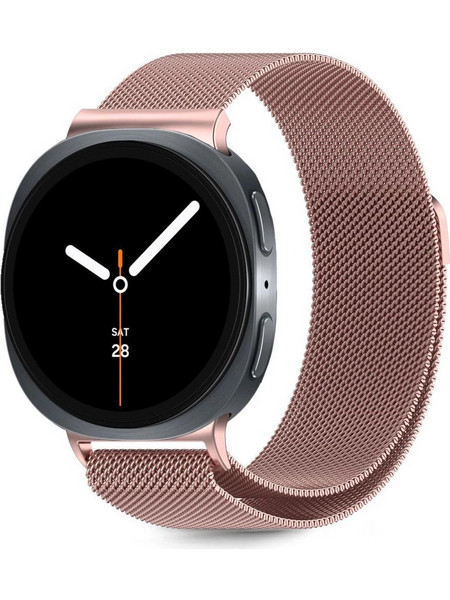 Tech-Protect Milaneseband Λουράκι Μεταλλικό Pink (Samsung Galaxy Watch 8 / 8 Classic)
