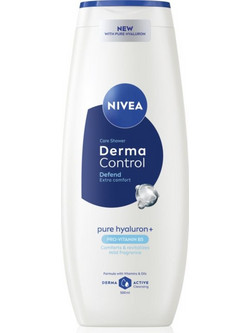 Nivea Derma Control Defend Αφρόλουτρο σε Gel για Ευαίσθητο Δέρμα 500ml