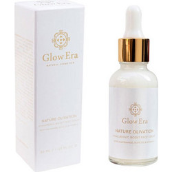 Glow Era Nature Olivation Hyaluronic Boost Αντιγηραντικό Serum Προσώπου με Υαλουρονικό 30ml