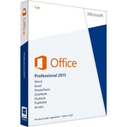 Microsoft Office Professional 2013 Πολύγλωσσο Συμβατό με Windows για 1 Χρήστη (Ηλεκτρονική Άδεια)