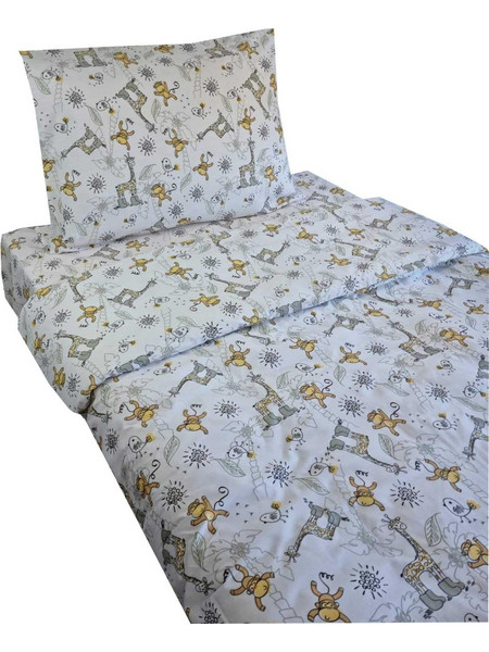 Astron Monkeys Σετ Παιδική Παπλωματοθήκη Μονή 165x250